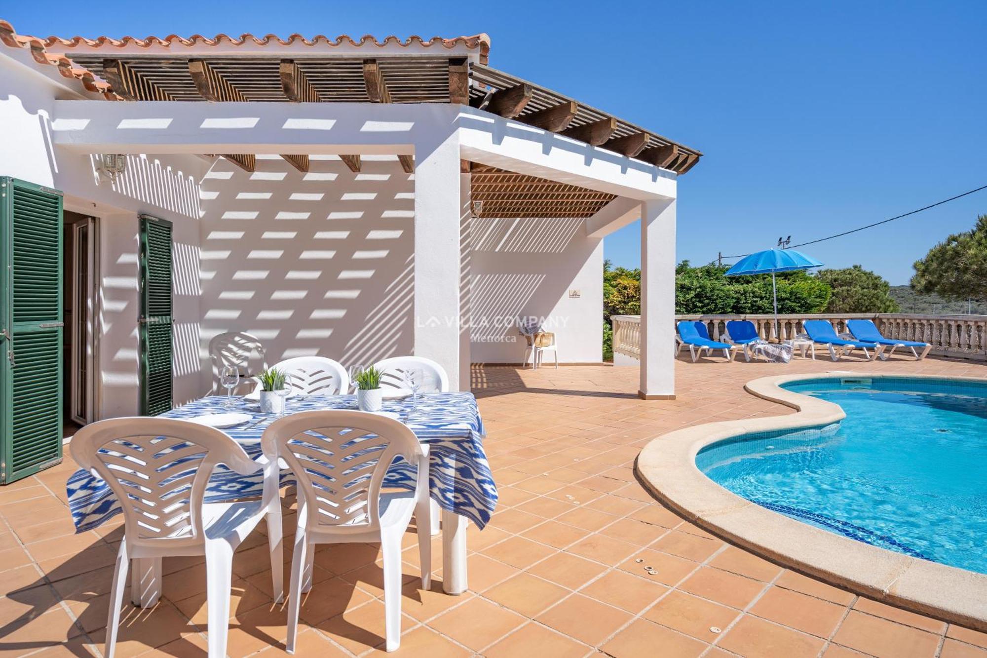 Villa Cassia Cala En Porter  Экстерьер фото